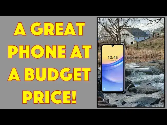 'Video thumbnail for Samsung Galaxy A15 Budget Smartphone -- DEMO & REVIEW'