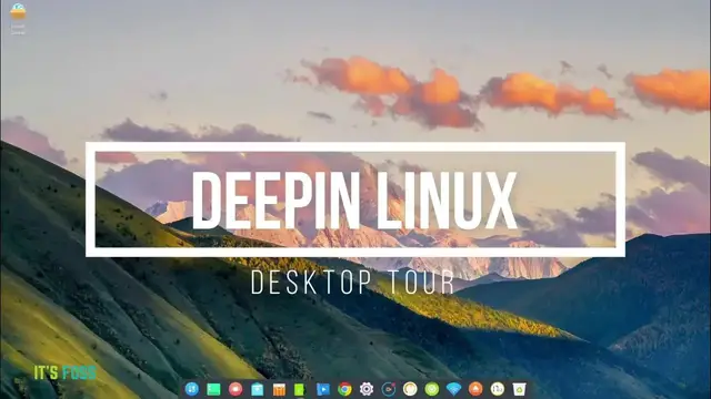 'Video thumbnail for Deeepin Linux: One of the Most Beautiful Linux Distros [Desktop Tour]'
