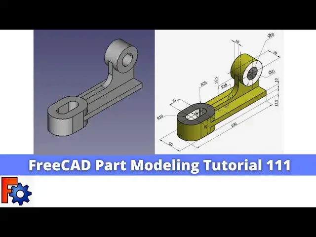 'Video thumbnail for FreeCAD Part Modeling Tutorial 111 | FreeCAD Tutorial | Mechnexus |'
