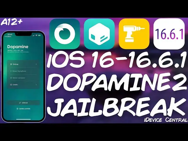 'Video thumbnail for iOS 16.0 - 16.6.1 DOPAMINE 2 A12+ JAILBREAK NEWS + Supported Devices'