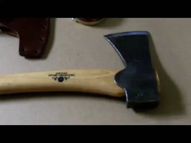 'Video thumbnail for Prior To First Use Axe Care'