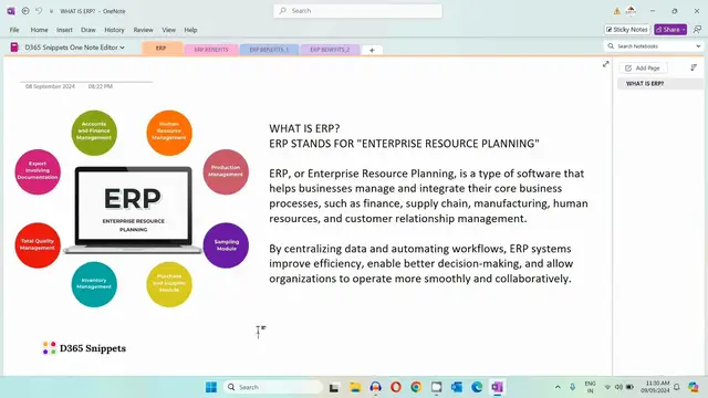 'Video thumbnail for Microsoft Dynamics 365 F&O Beginners Tutorial | What is ERP #D365 #FinanceOps #d365snippets'