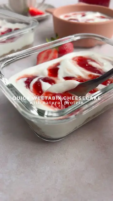 'Video thumbnail for Weetabix Cheesecake (with Jam)'