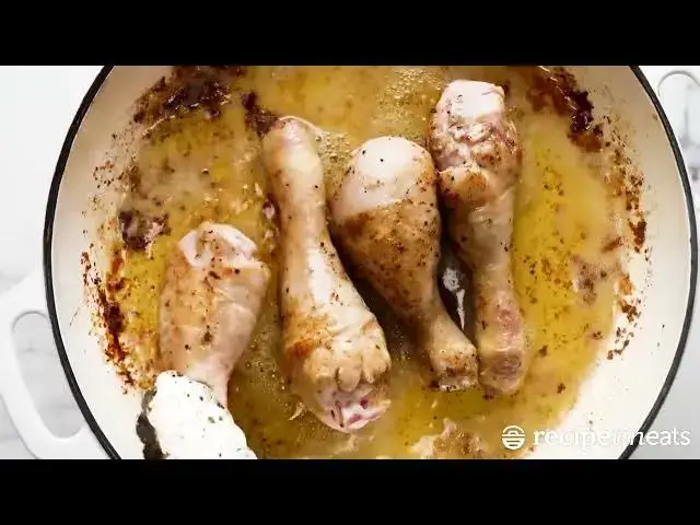 'Video thumbnail for Chicken Fricassee  a French Chicken Stew'