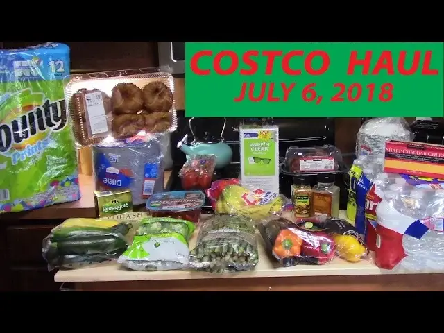'Video thumbnail for COSTCO HAUL AFTER  2 WEEKS | JULY 6, 2018'