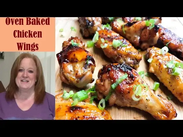 'Video thumbnail for OVEN BAKED CHICKEN WINGS'