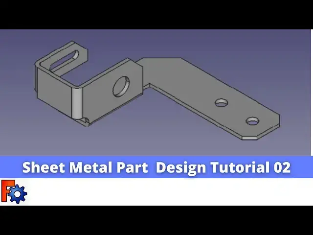 'Video thumbnail for Sheet Metal Part  Design Tutorial 02| FreeCAD Tutorial | FreeCAD Sheet Metal | Mechnexus |'