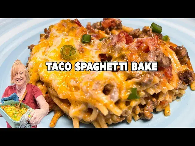 'Video thumbnail for TACO SPAGHETTI BAKE using Wagyu Ground Beef'
