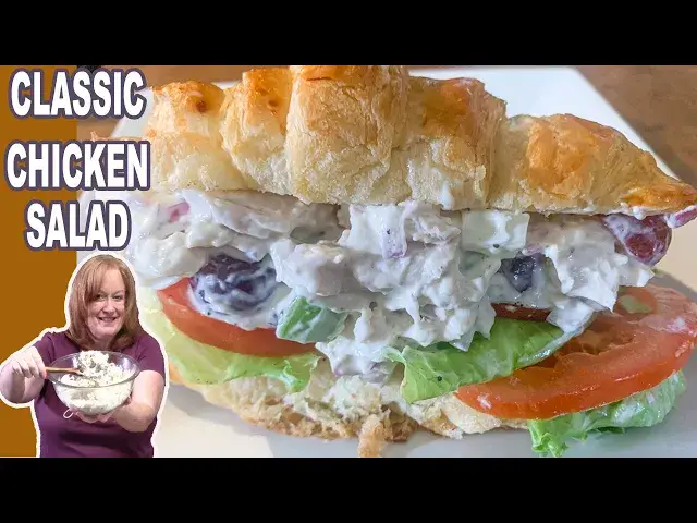 'Video thumbnail for CLASSIC CHICKEN SALAD, Rotisserie Chicken Recipe'