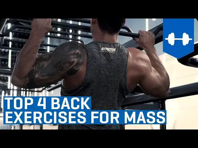 'Video thumbnail for Top 4 Back Exercises For Mass | Myprotein'