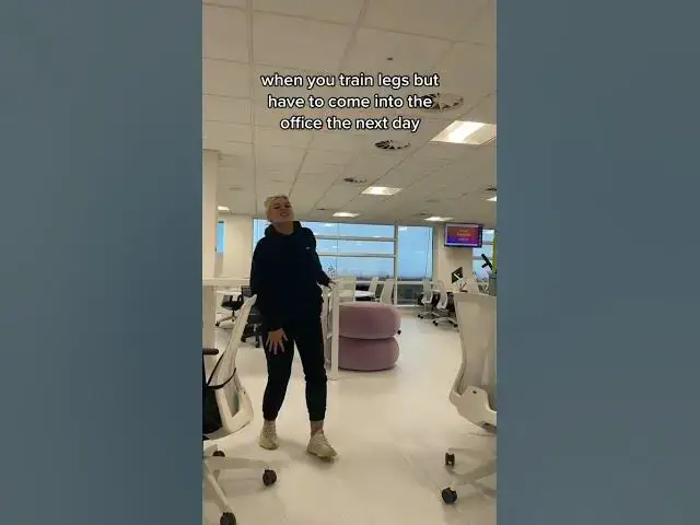 'Video thumbnail for how it feels to train legs #shorts'