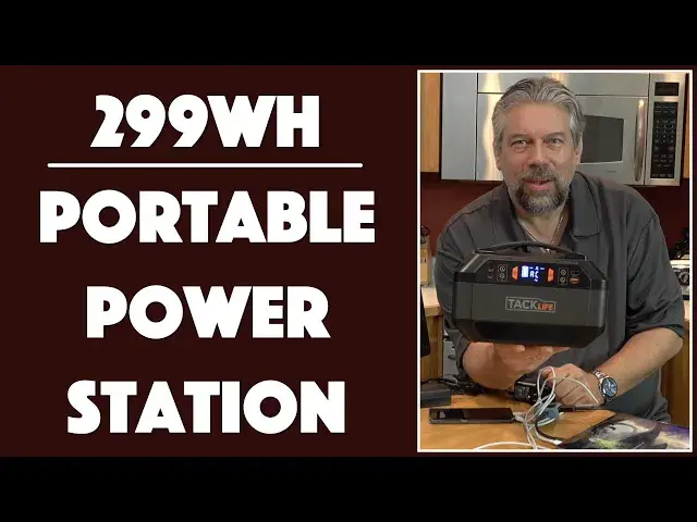 'Video thumbnail for TACKLIFE P30 299Wh Portable Power Station -- REVIEW'