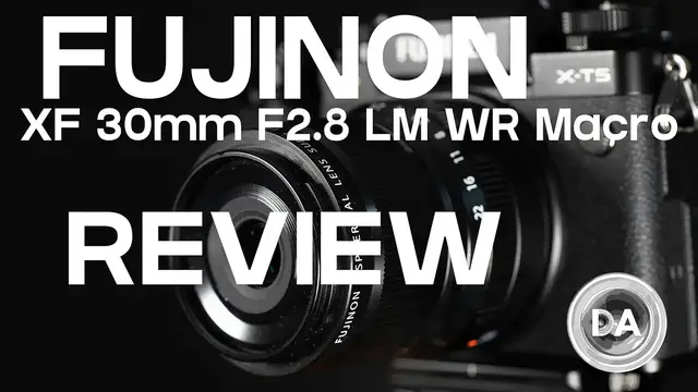 'Video thumbnail for Fujinon XF 30mm F2.8 LM WR Macro Review + IQ Breakdown'