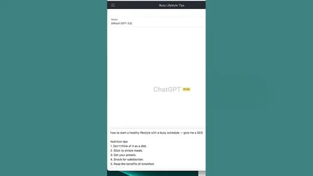 'Video thumbnail for Create a good blog post outline using chat gpt #myblog'