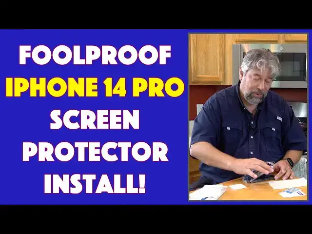 'Video thumbnail for TechMatte AmFilm iPhone 14 Pro Screen Protector -- INSTALL & REVIEW'