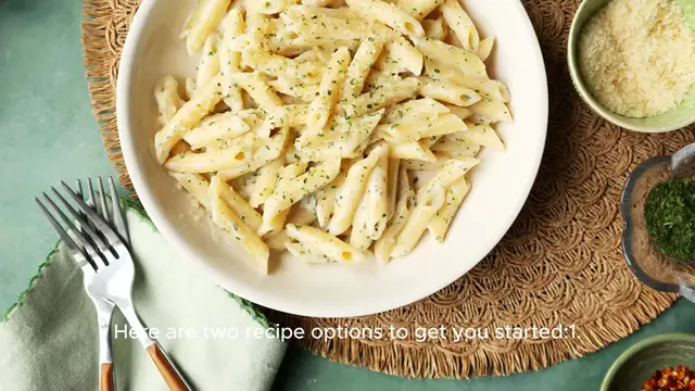 'Video thumbnail for penne pasta recipe'