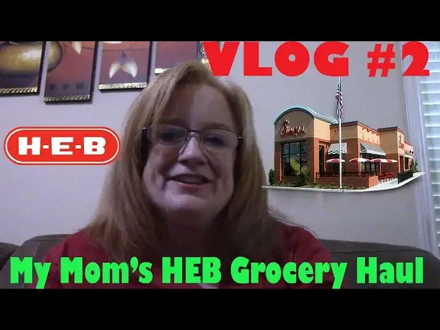 'Video thumbnail for VLOG #2 | MY MOM'S HEB HAUL'