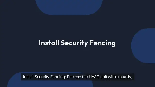 'Video thumbnail for How To Secure Your Homes Outdoor HVAC Units'