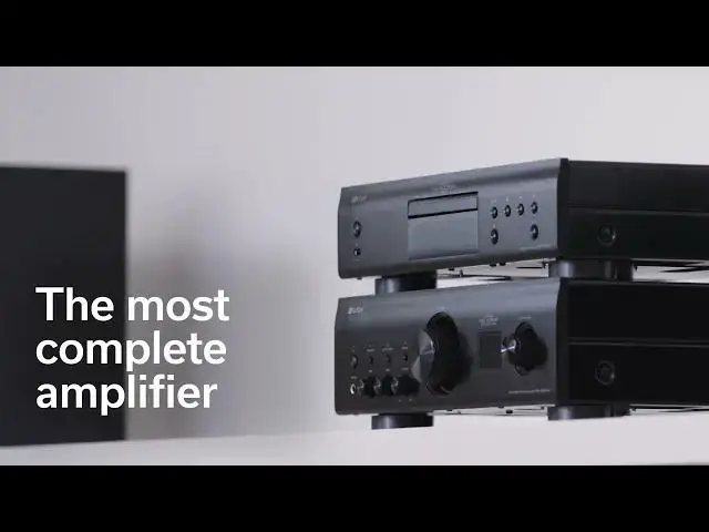 'Video thumbnail for Denon PMA-900HNE: Amplifier that combines both analog and digital technologies'