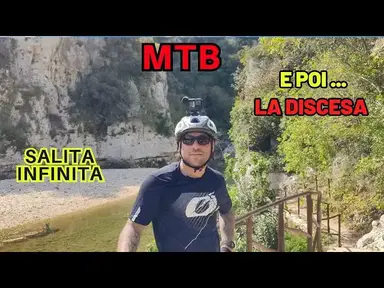 'Video thumbnail for MTB NELLA VALLE DEL FIUME e LA DISCESA LUNGHISSIMA'