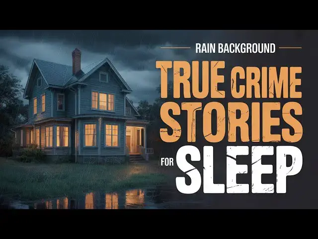'Video thumbnail for Adult True Crime Stories For Sleep / Relax With Rain Sound | Black Screen | Vol. 15'