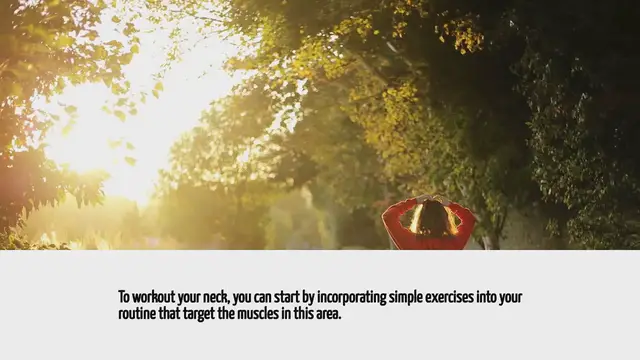 'Video thumbnail for How To Workout Your Neck'