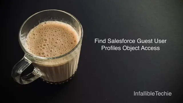 'Video thumbnail for Find Salesforce Guest User Profiles Object Access'