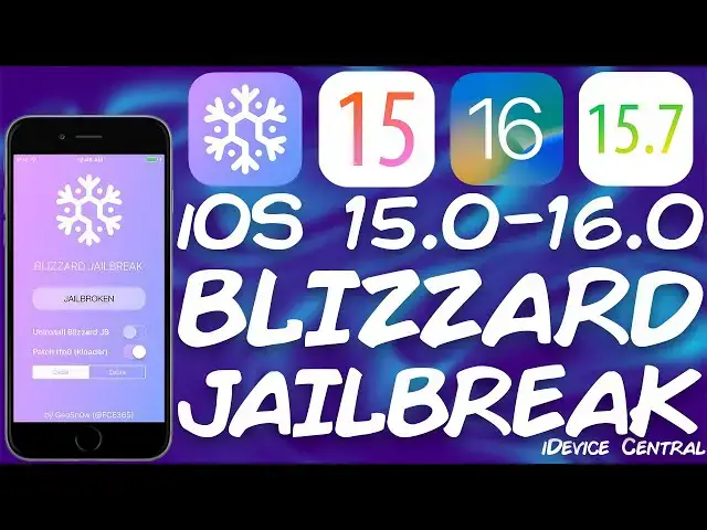 'Video thumbnail for iOS 15.0 - 16.0 JAILBREAK News: Blizzard Jailbreak Current Progress Status + Demo'
