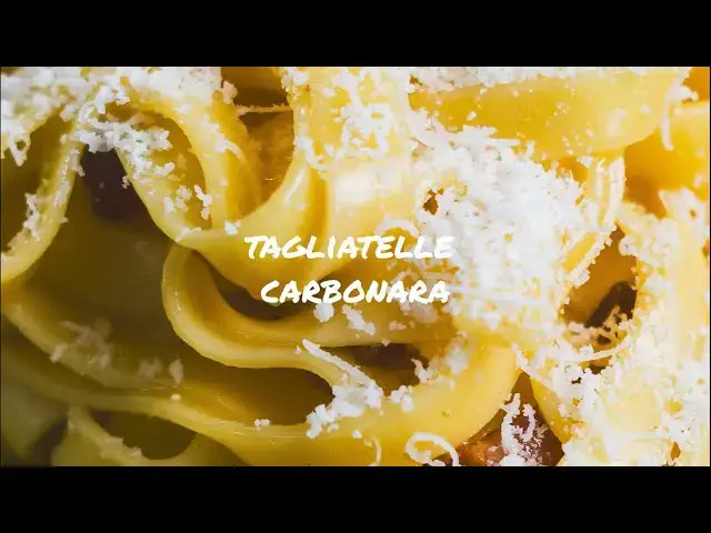 'Video thumbnail for Who doesn't love a classic simple pasta carbonara recipe - easy to make at home!'