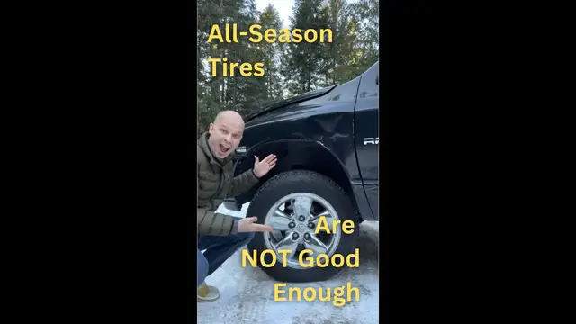 'Video thumbnail for You NEED Snow Tires (LIKE THESE), Not All-Seasons! #Shorts'