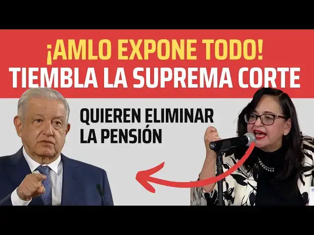 'Video thumbnail for ¡AMLO Expone Todo! La Verdad Oculta de Norma Piña y la Suprema Corte'
