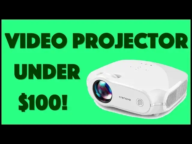 'Video thumbnail for Crenova XPE498 Mini Video Projector [Test and Review]'