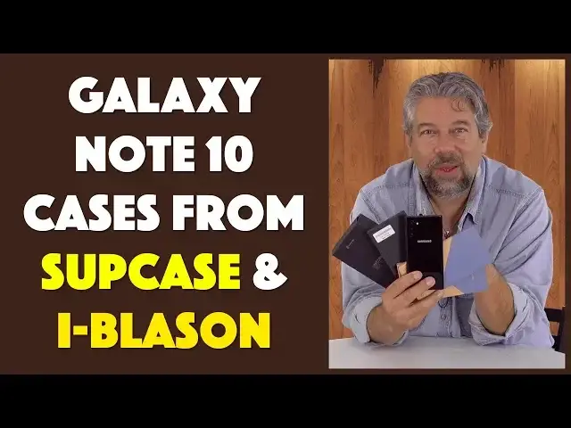 'Video thumbnail for Samsung Galaxy Note 10 Case Roundup: i-Blason & SUPCASE'