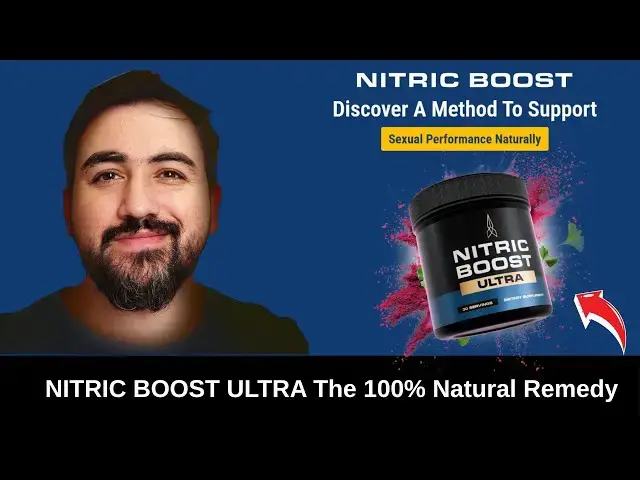 'Video thumbnail for NITRIC BOOST ULTRA – The 100% Natural Remedy | Review Zahir'