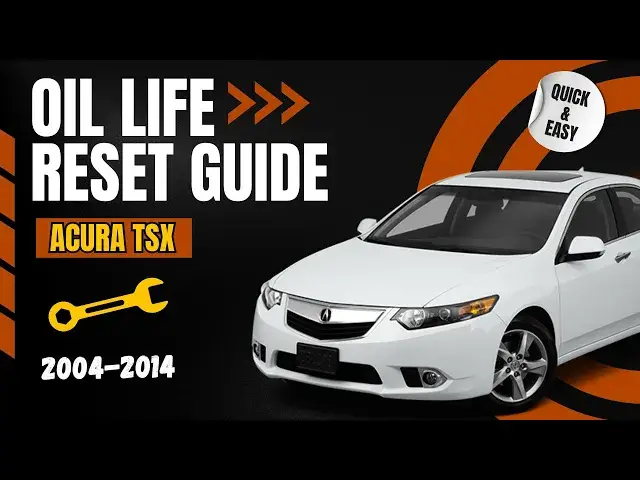 'Video thumbnail for DIY Acura TSX Oil Maintenance Light Reset: Save Time & Money with This Simple Guide!'
