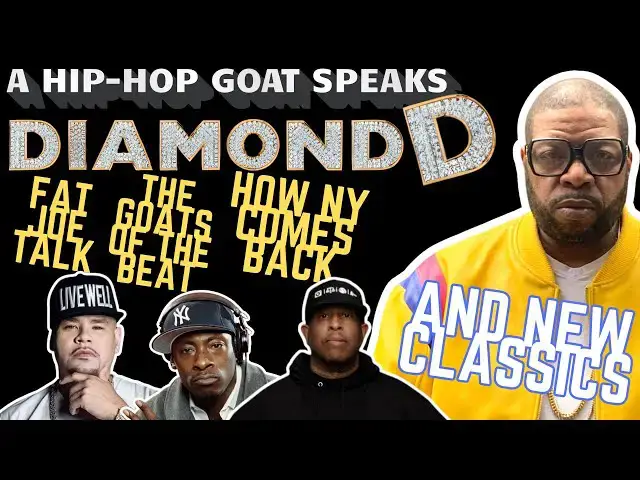 'Video thumbnail for DIAMOND D Talks #FatJoe, #FBA, DITC, New Music And The 90s Producer Rivalries'