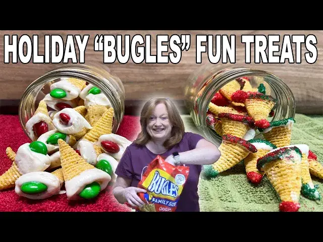 'Video thumbnail for Holiday Treats using Bugles make a Great Christmas Gift'