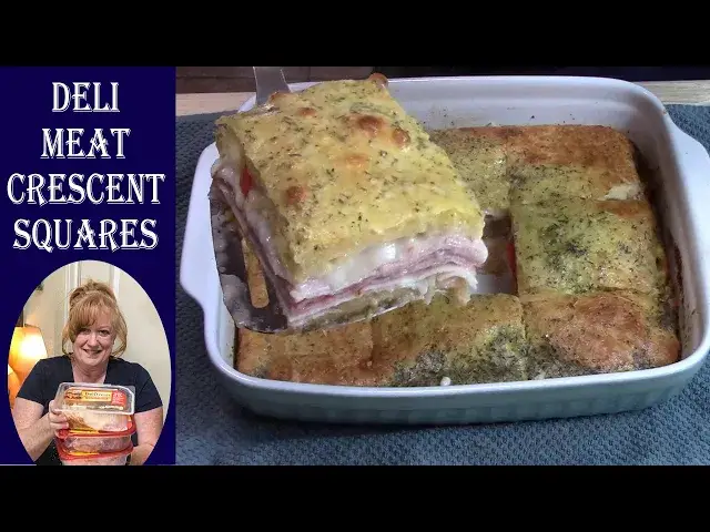 'Video thumbnail for Easy Sandwich Ideas | DELI MEAT CRESCENT SQUARES'