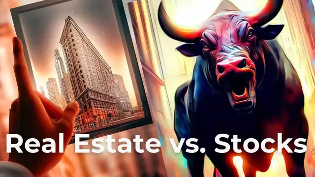 'Video thumbnail for Real Estate vs  Stocks: Which is the Better Investment?✅ ? #investment'