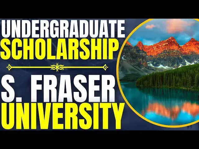 'Video thumbnail for SFU Undergraduate Scholars Entrance Scholarships at Simon Fraser University | Study in Canada'