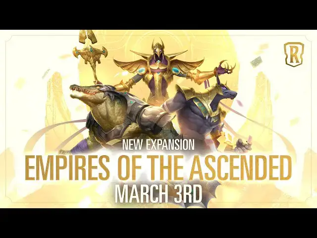 'Video thumbnail for Every Champion reveal video from Legends of Runeterra Empires of the Ascended expansion'