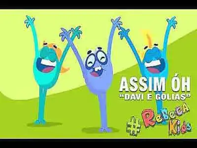 'Video thumbnail for Música Gospel Infantil: Assim óh Davi e Golias'