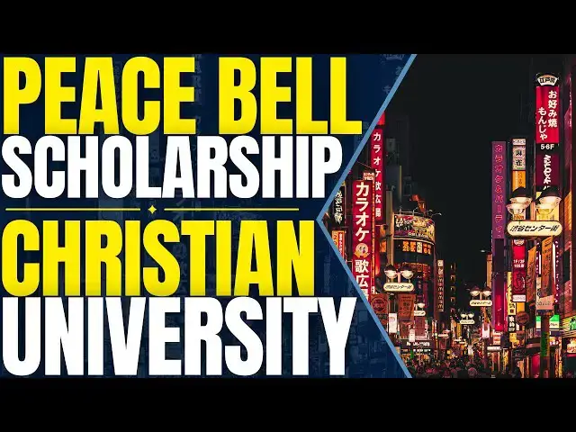 'Video thumbnail for Peace Bell Scholarship at International Christian University | Study in Japan'
