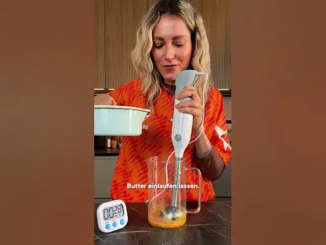 'Video thumbnail for Sauce Hollandaise in nur 3 Minuten #shorts'