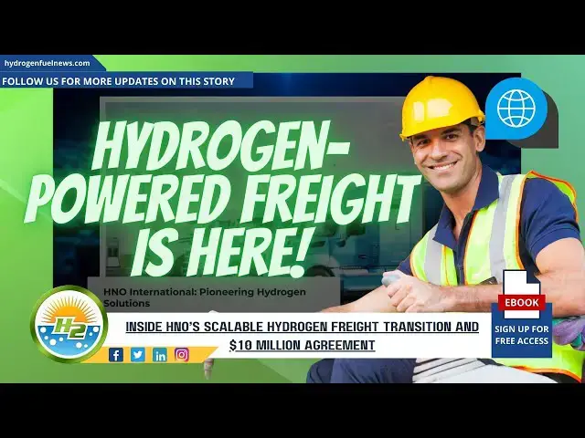 'Video thumbnail for Driving Change: HNO’s $10M Hydrogen Freight Deal'