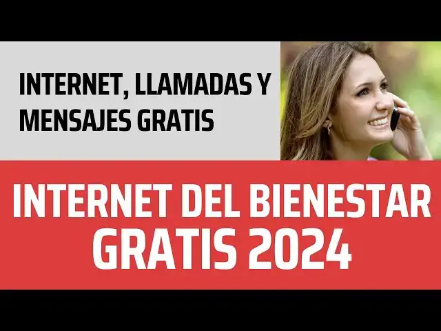 'Video thumbnail for Internet Bienestar 2024: CADA MES GRATIS - Incluye llamadas y mensajes'