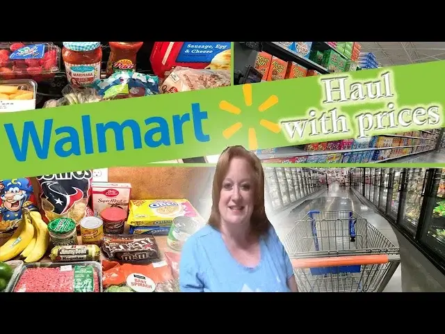 'Video thumbnail for WALMART GROCERY HAUL | WITH PRICES | SHOP WITH ME'