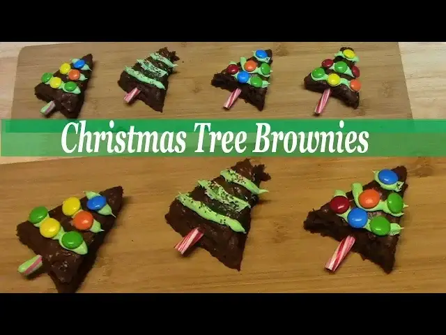 'Video thumbnail for CHRISTMAS TREE BROWNIES | VLOGMAS DAY 12'