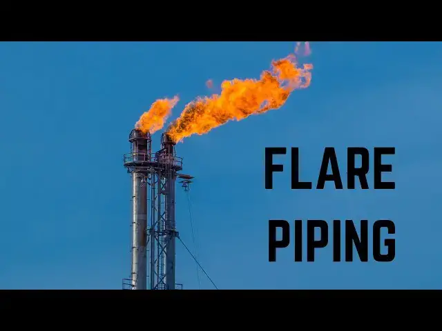 'Video thumbnail for Flare Piping Fundamentals: Flare Headers, PSVs, and Atmospheric Vents'