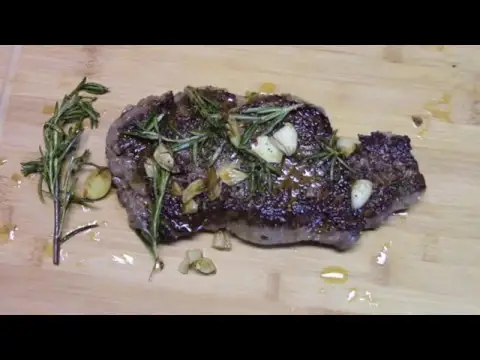 'Video thumbnail for PAN-FRIED RIBEYE STEAK'